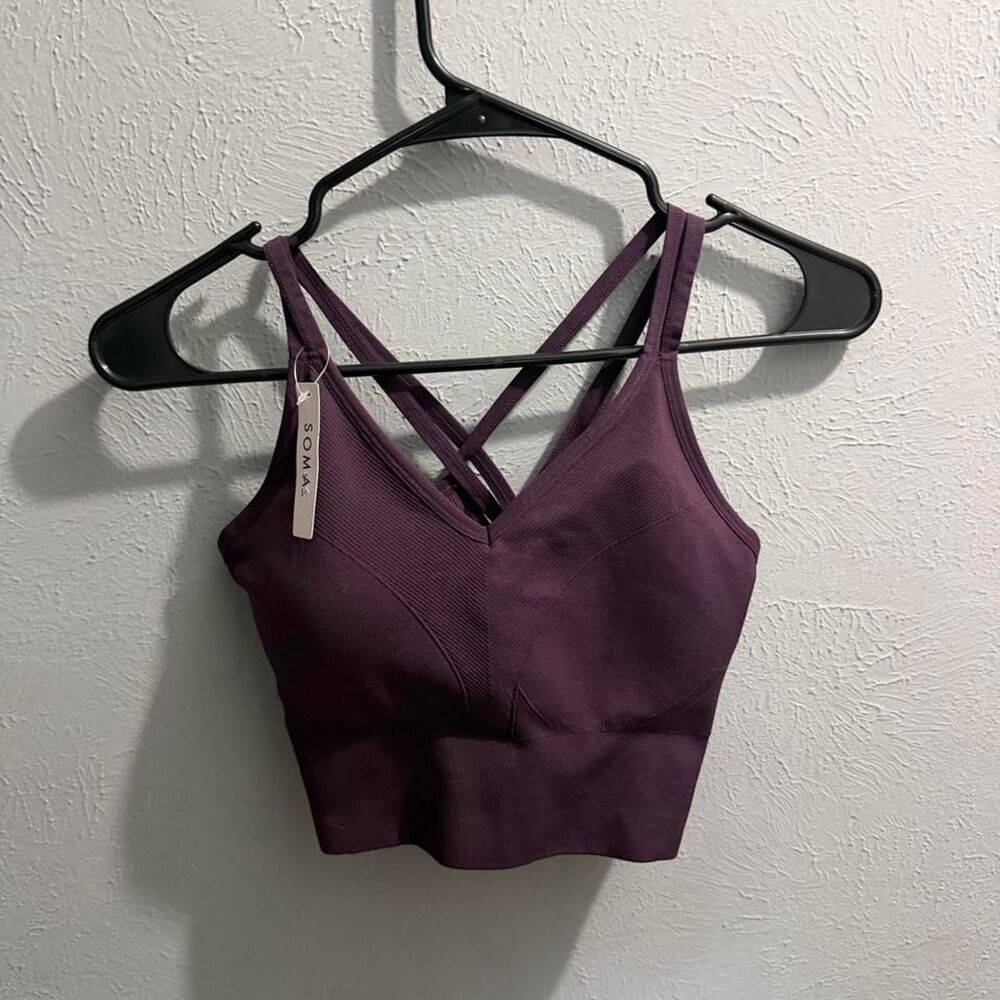 Soma Women's Purple Bra